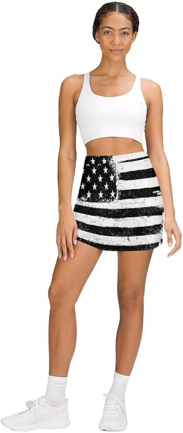 Women's Skorts Skirts A-line Short Trouser Skirt Casual Light Proof Trouser Skirt with Pocket Skirt S-3XL