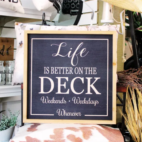 Wooden Signs Home Decor